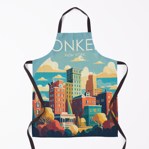 Artikelvorschau, Yonkers Vintage Minimal Design Poster entworfen und verkauft von fermandolee.