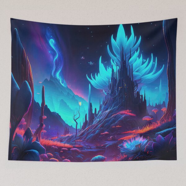 Artikelvorschau, Mesmerizing Psychedelic World entworfen und verkauft von SeedDesign.