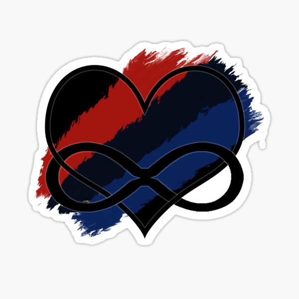 Polyam Heart Sticker