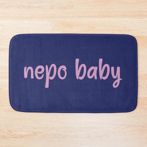 Item preview, Nepo baby - simple pink text design designed and sold by EmeraldeaArt.