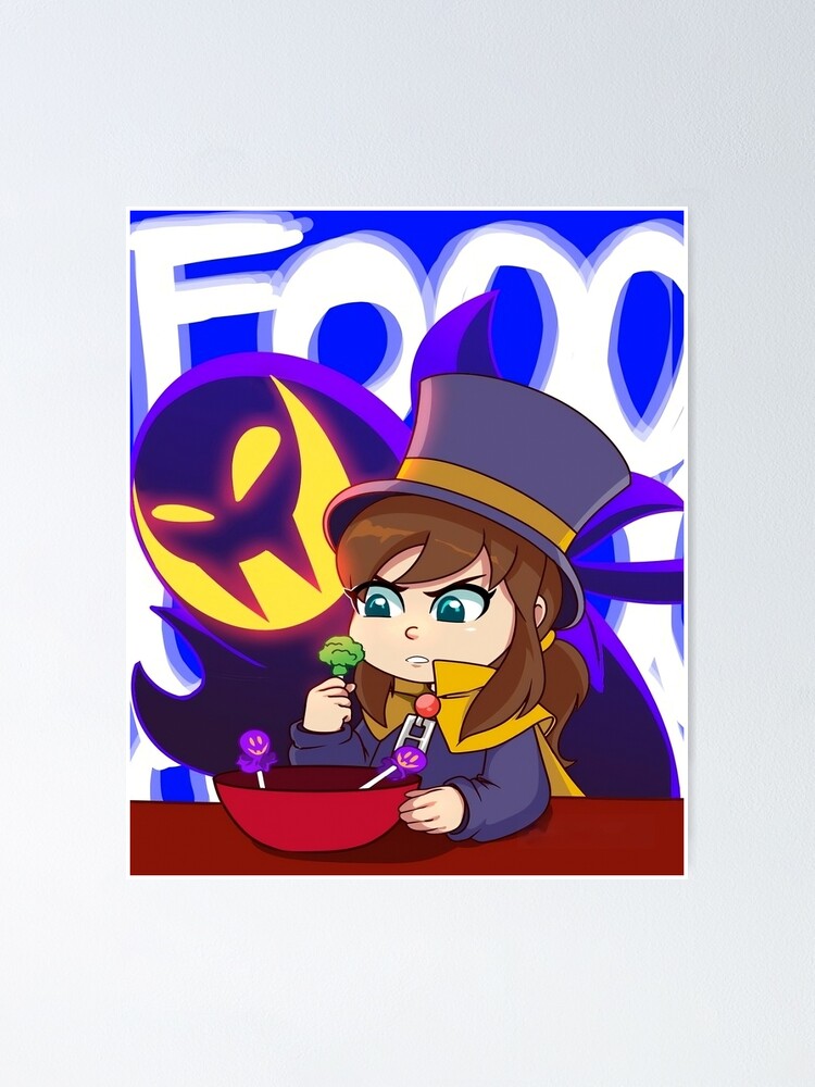 a hat in time Poster for Sale by mallaksobek