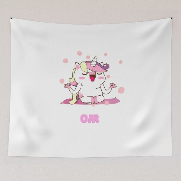 Item preview, Unicorn Yoga Om designed and sold by Echo Aesthetics.