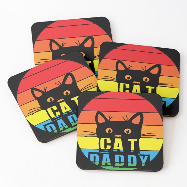 Item preview, Cat Daddy Black Cat Vintage Eighties Style Cat Retro designed and sold by dsirs.