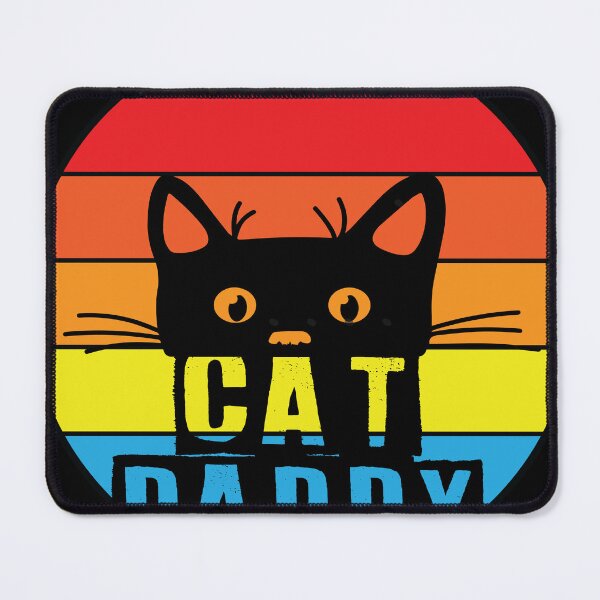 Item preview, Cat Daddy Black Cat Vintage Eighties Style Cat Retro designed and sold by dsirs.