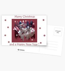 'Happy Christmas' Postcards