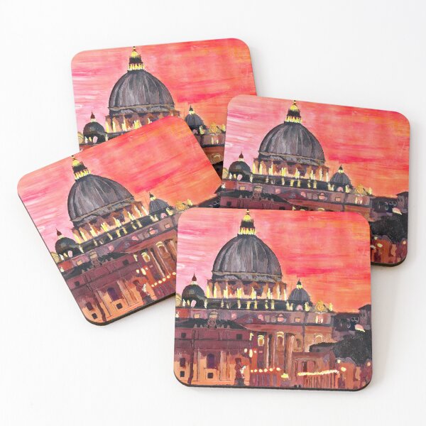Item preview, Eternal City - Rome, St Peter at Dusk designed and sold by artshop77.
