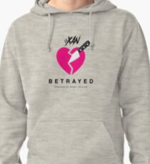 LIL XAN BETRAYED OFFICIAL COVER HIGH QUALITY RENDER Pullover Hoodie