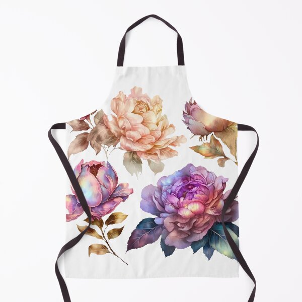 Item preview, Fantastic roses, peonies with shimmering petals designed and sold by Anastasiia Yurevych.