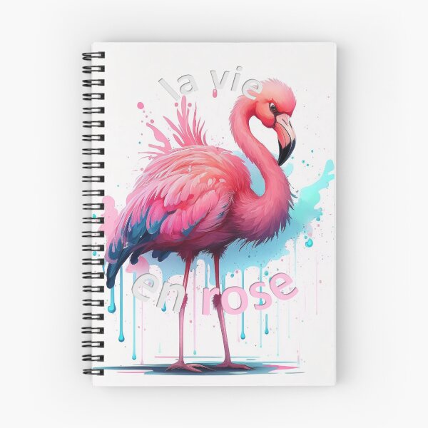 Item preview, la vie en rose, flamingo designed and sold by ORVIATO.