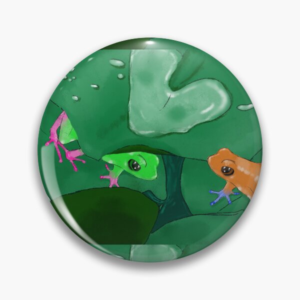 Item preview, 2 Frog in a pond designed and sold by Naomi's Original designs.