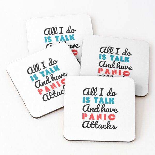 Item preview, All I do is talk and have panic attacks  designed and sold by TeePassion.