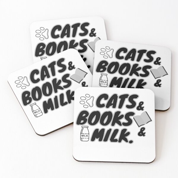 Item preview, Fun Shirt, Cats, Books and Milk designed and sold by Alaminee.