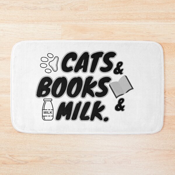 Item preview, Fun Shirt, Cats, Books and Milk designed and sold by Alaminee.