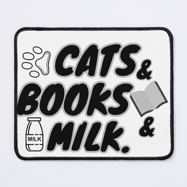 Item preview, Fun Shirt, Cats, Books and Milk designed and sold by Alaminee.