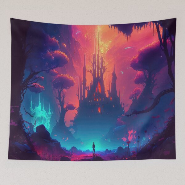 Artikelvorschau, Mesmerizing Psychedelic World entworfen und verkauft von SeedDesign.