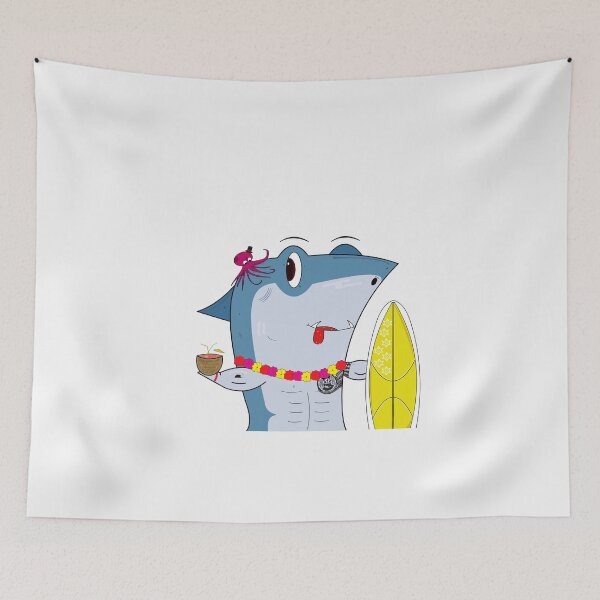 Item preview, Mr Sharky surfer designed and sold by MrSharkyShop.