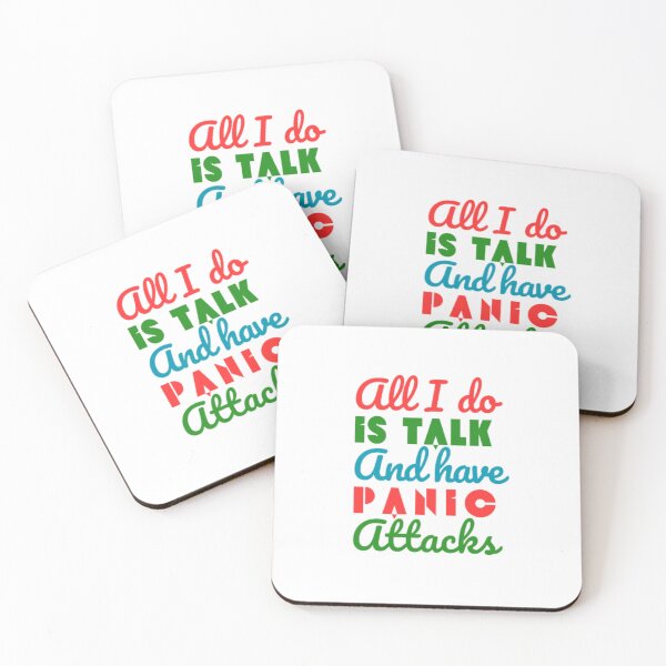 Item preview, All I do is talk and have panic attacks  designed and sold by TeePassion.