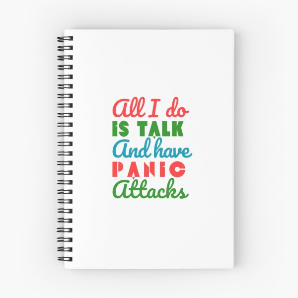 Item preview, All I do is talk and have panic attacks  designed and sold by TeePassion.