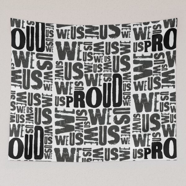 Item preview, Proud collaborative pride letterpress poster  designed and sold by Alisha wood.