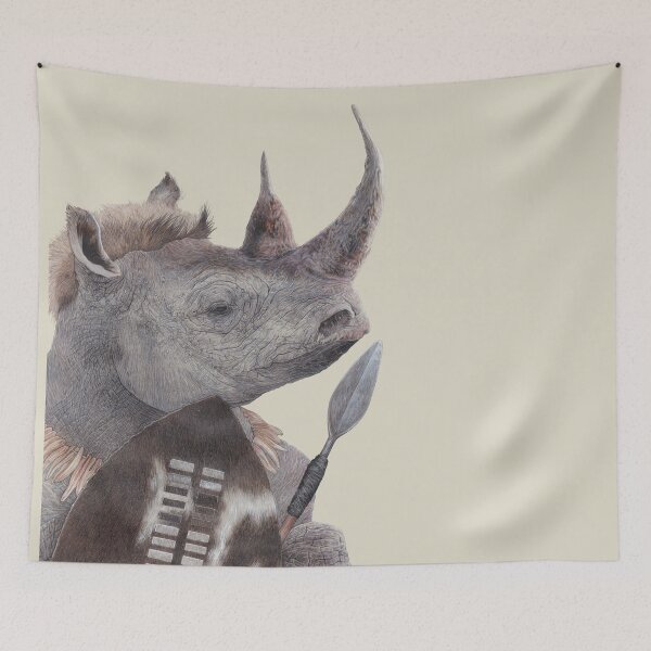 Item preview, Zulu Rhino designed and sold by Rachel Waterman.