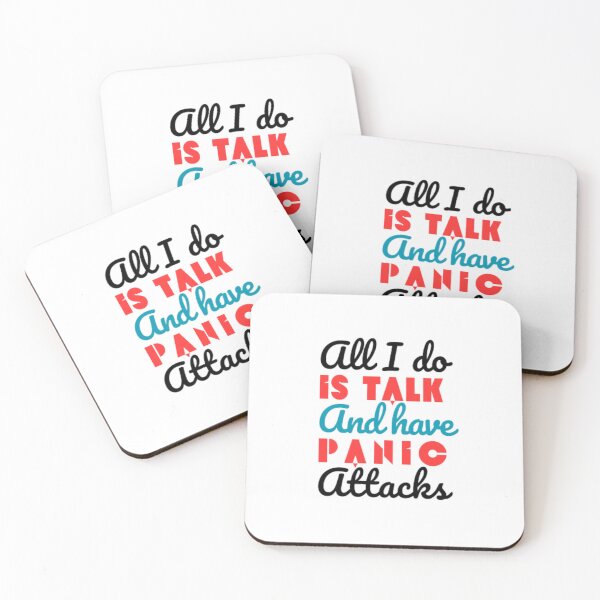 Item preview, All I do is talk and have panic attacks  designed and sold by TeePassion.