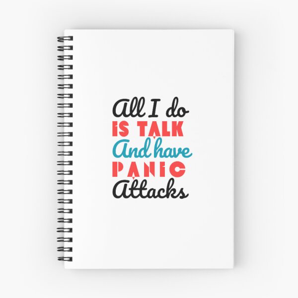 Item preview, All I do is talk and have panic attacks  designed and sold by TeePassion.