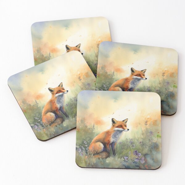 Item preview, Country Fox at Spring 03 designed and sold by artgoldenvalley.