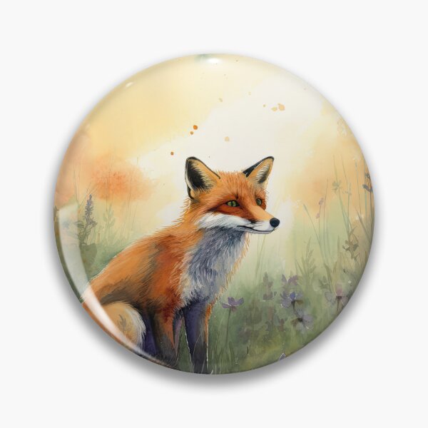 Item preview, Country Fox at Spring 03 designed and sold by artgoldenvalley.