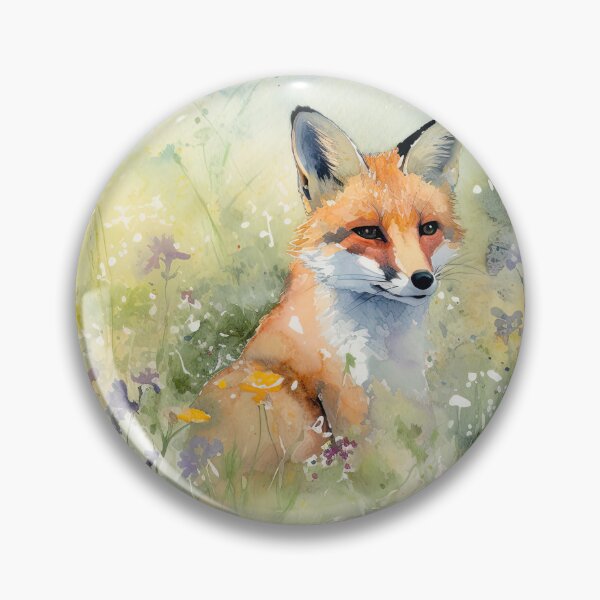 Item preview, Country Fox at Spring 04 designed and sold by artgoldenvalley.