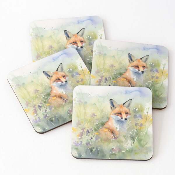 Item preview, Country Fox at Spring 04 designed and sold by artgoldenvalley.