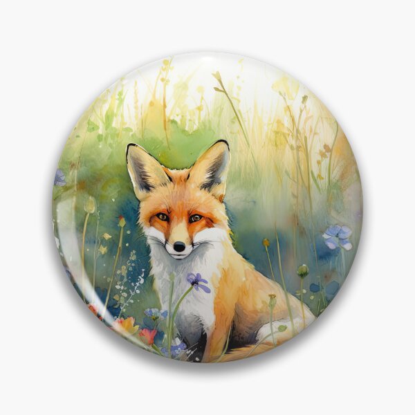 Item preview, Country Fox at Spring 05 designed and sold by artgoldenvalley.