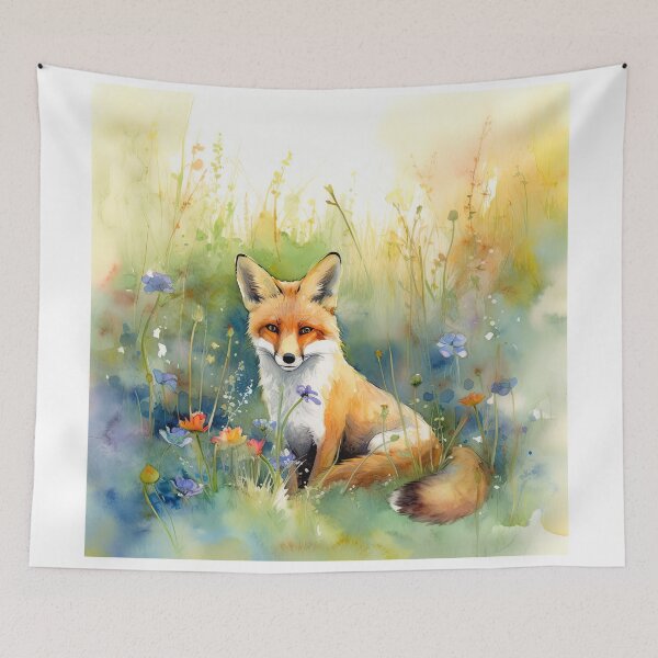 Item preview, Country Fox at Spring 05 designed and sold by artgoldenvalley.