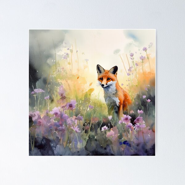 Item preview, Country Fox at Spring 06 designed and sold by artgoldenvalley.