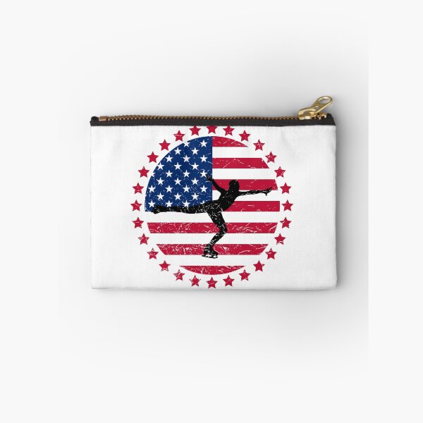 Item preview, Patriotic Figure Skating Gifts – Figure Skater T Shirts and Accessories designed and sold by SolarFlair Designs.
