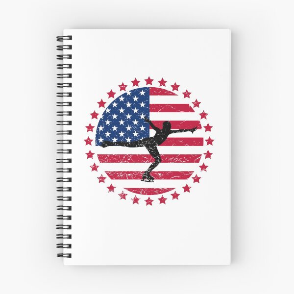 Item preview, Patriotic Figure Skating Gifts – Figure Skater T Shirts and Accessories designed and sold by SolarFlair Designs.