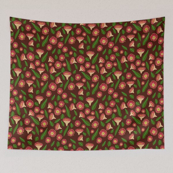 Item preview, Brown Eucalyptus Blossoms  designed and sold by Lozzie Eliza Designs.