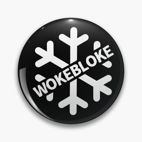 Item preview, Woke Bloke Snowflake designed and sold by CthulhusRoadie.