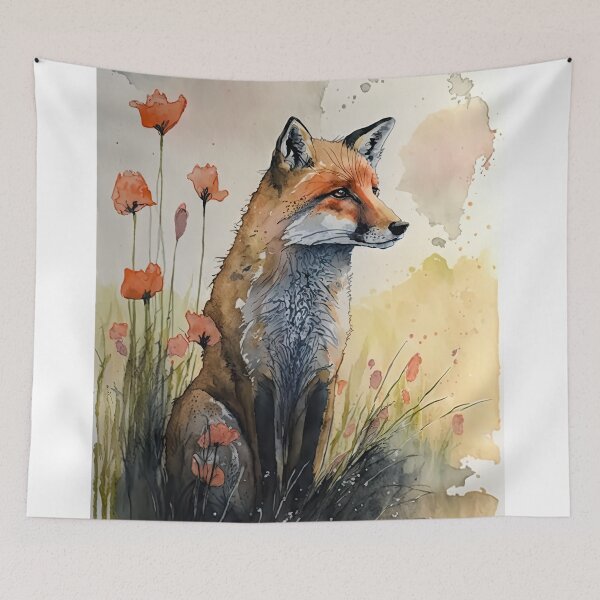 Item preview, Country Fox at Spring 08 designed and sold by artgoldenvalley.