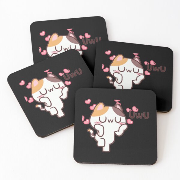 Item preview, Uwu cat - funny cat shirt and stickers designed and sold by BHM Shirts.
