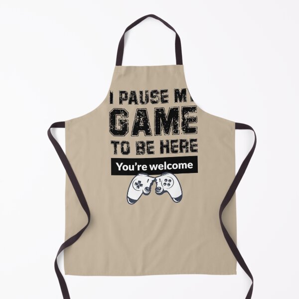 Item preview, I pause my game to be here you're welcome designed and sold by stripedcarpet.