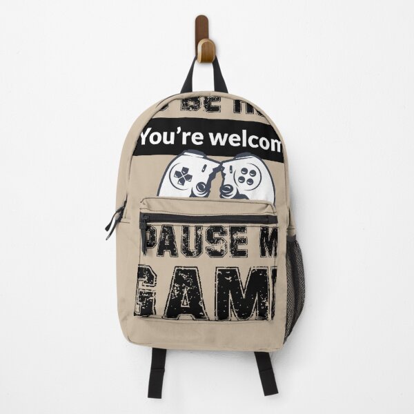 Item preview, I pause my game to be here you're welcome designed and sold by stripedcarpet.