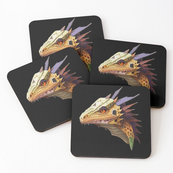 Item preview,  The Dragon Face Poligonal designed and sold by helrisoniart182.