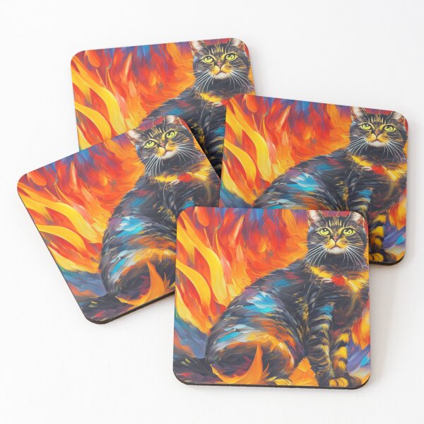 Item preview, Fire Kitten Women's featuring cute and trendy designs Cute T Shirt Junior Tops Teen Girls Graphic Tees designed and sold by larbi01.