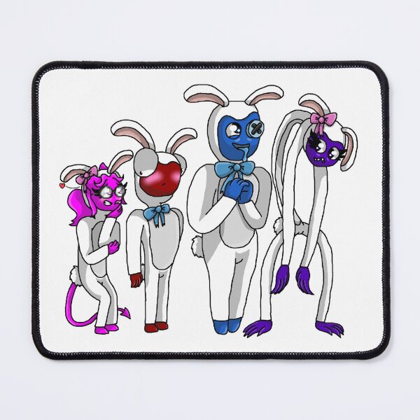 Item preview, Rainbow Friends Bunnies (Easter 2023) designed and sold by DarkDragonDeception - Claudia.