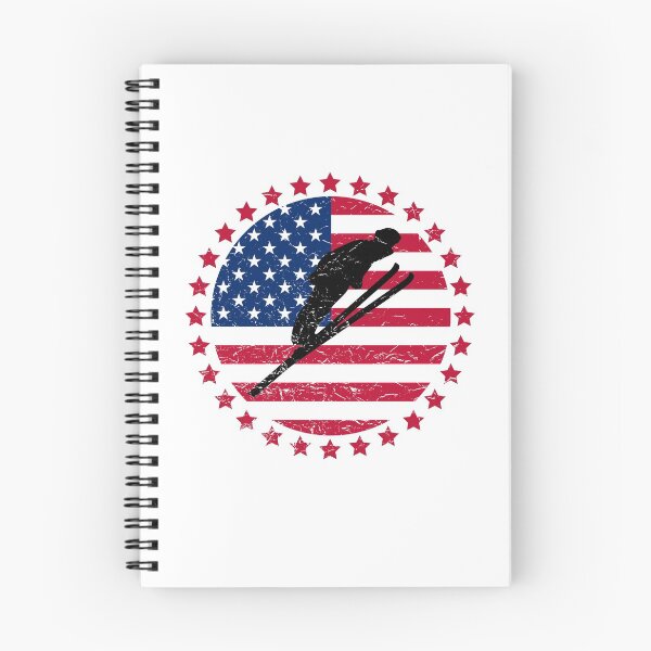 Item preview, Patriotic Ski Jumping Gifts – Ski Jumper T Shirts and Accessories designed and sold by SolarFlair Designs.