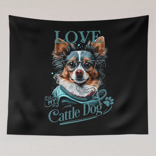 Item preview, LOVE my cattle dog - dog lover designed and sold by RebeccaRe.