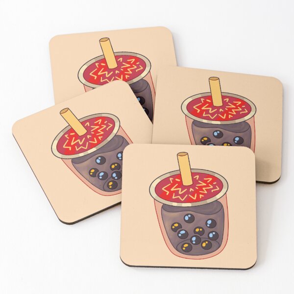 Item preview, Dehya Bubble Tea - Genshin Impact designed and sold by peachjellycube.