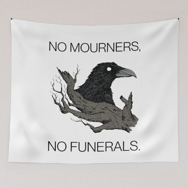 Item preview, No mourners, no funerals designed and sold by addict2reading.