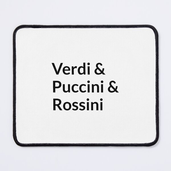 Item preview, Italian opera composers - Puccini, Rossini, Verdi designed and sold by Inspirationmotivation.
