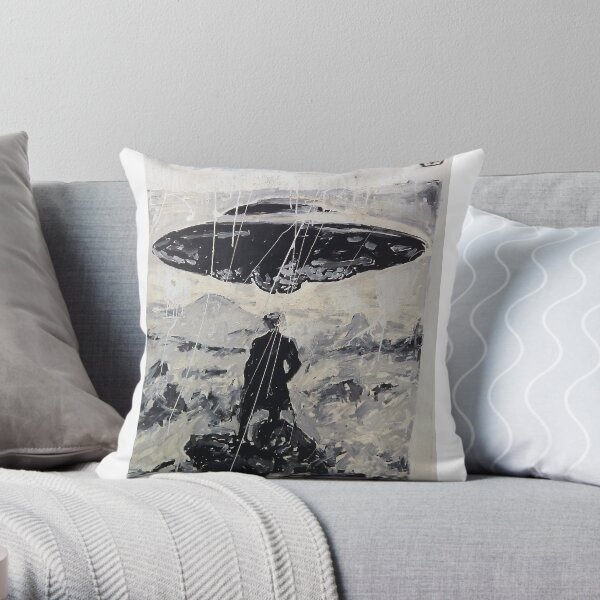 The Certainty of Math Throw Pillow